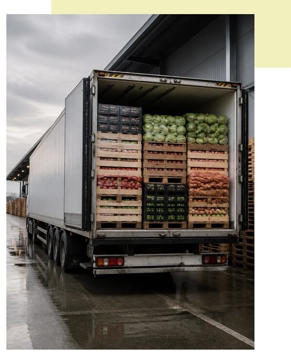 Перевозка плодоовощной продукции в Каменск-Уральского по цене от 5319 р. | Агросервис-Кмн