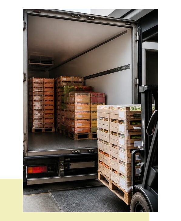 Перевозка сельхозпродукции на паллетах с доставкой в Каменск-Уральского